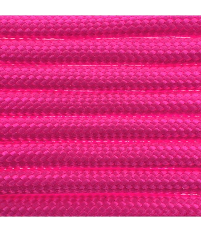 Paracord 550 tipo III Ultra Neon Rosa