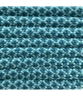 123Paracord Paracord 550 tipo III Turquoise / Teal Diamond