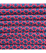 Paracord 550 tipo III Neon Rosa / Cyan scuro Diamond