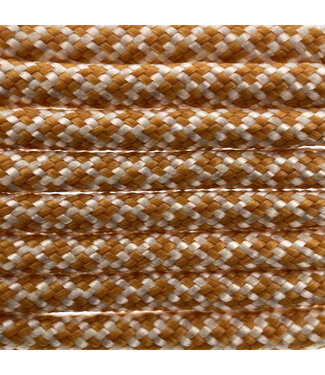 123Paracord Paracord 550 tipo III Cream / Mustard Diamond