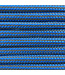 Paracord 550 tipo III Ultra reflective Greece Blu striped