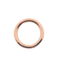 O-Anelli 25 X 4MM Rose Oro