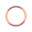 123Paracord O-Anelli 35 X 4MM Rose Oro