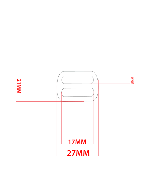 Tri-Glide 17MM Ottone