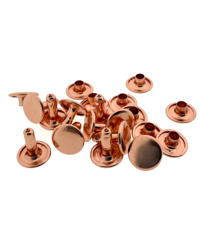 Rivet 10X10 Rose Oro (10 unità)