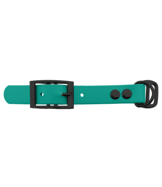 123Paracord Biothane adattatore 19MM Teal/Nero