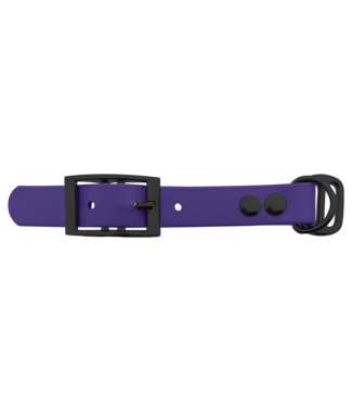 123Paracord Biothane adattatore 19MM Violet/Nero