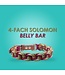 4-Fach Solomon Belly Bar collare - DIY set