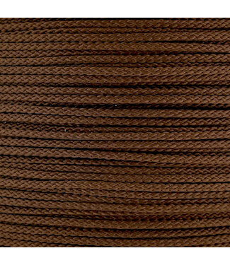 123Paracord Microcord 1.4MM Chocolate Marrone