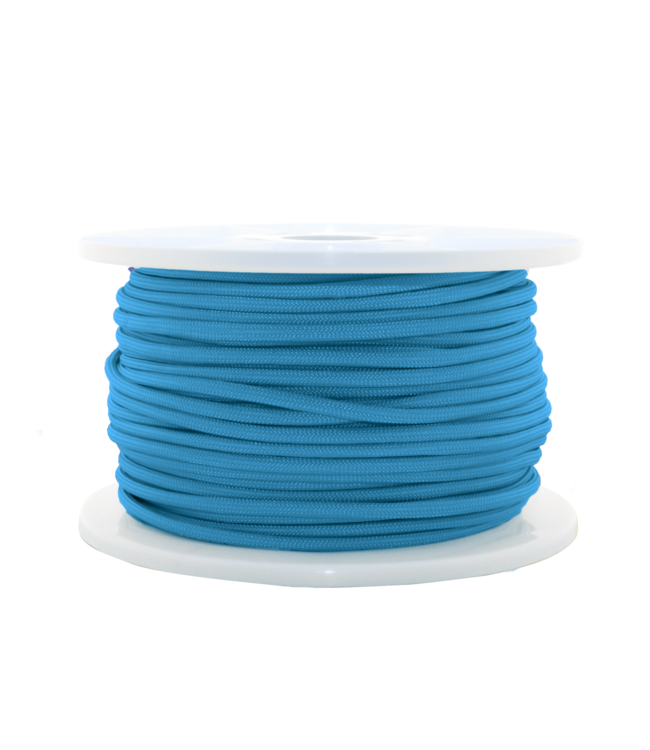 Paracord 550 tipo III Cyan scuro-30 mtr