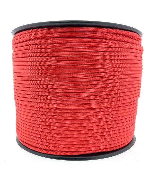 Paracord 550 tipo III Bright Red