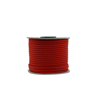 123Paracord Paracord 550 tipo III Imperial Rosso-30 mtr