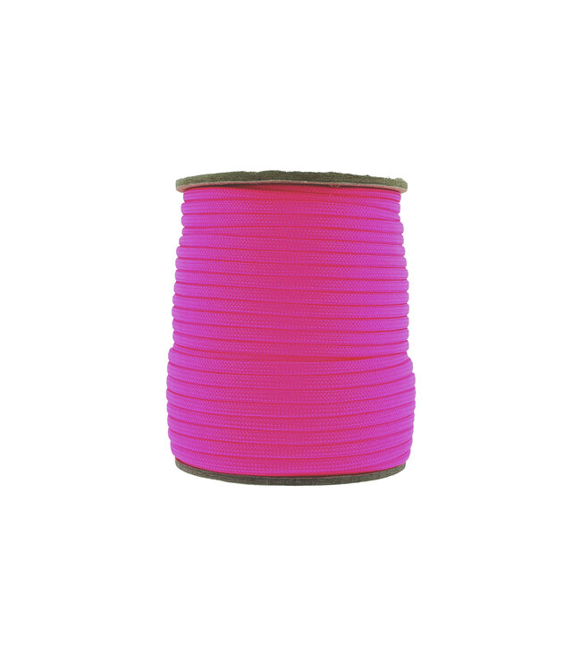 Paracord 550 typo III Ultra neon Rosa-30 mtr