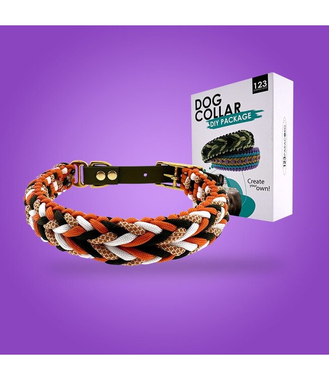 Luna's Crossed Colours collare - DIY set