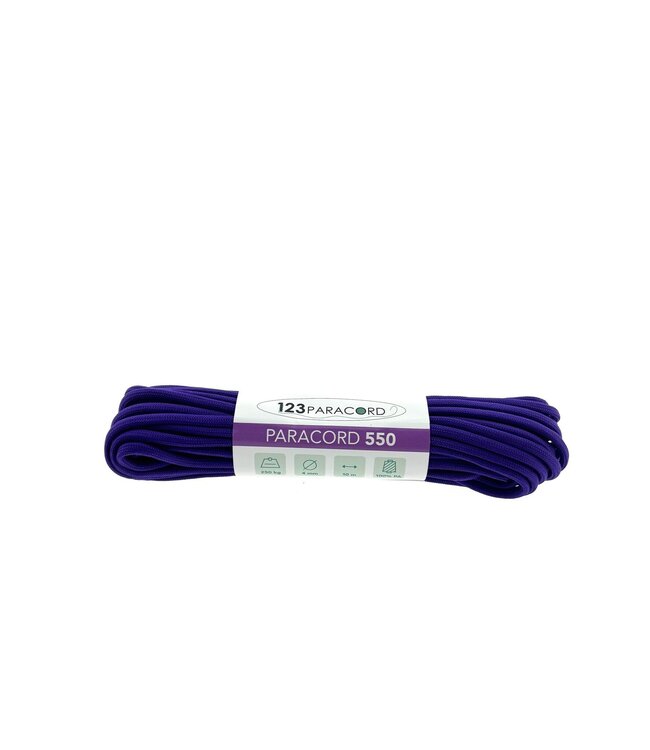 Paracord 550 tipo III Deep Lila - 10 mtr