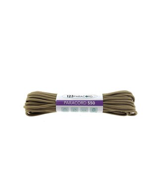 123Paracord Paracord 550 tipo III Oro - 10 mtr