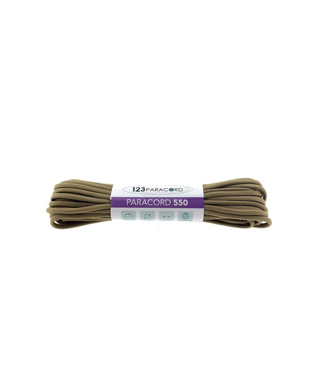 Paracord 550 tipo III Oro - 10 mtr
