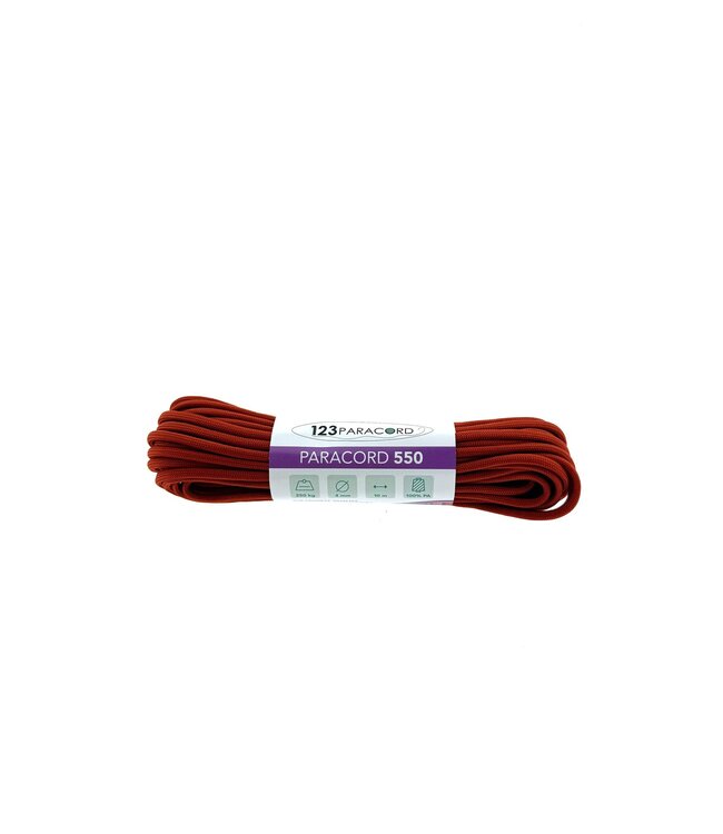 Paracord 550 tipo III Solar Arancione - 10 mtr