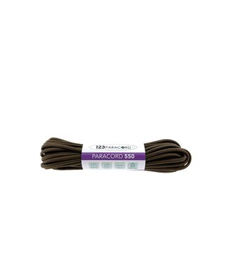 123Paracord Paracord 550 tipo III Oro Marrone - 10 mtr