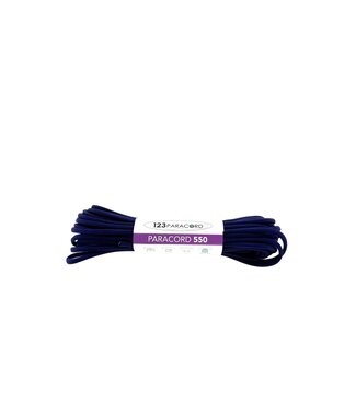 123Paracord Paracord 550 tipo III Navy Blu - 10 mtr