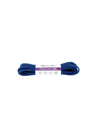 123Paracord Paracord 550 tipo III Capri Blu - 10 mtr