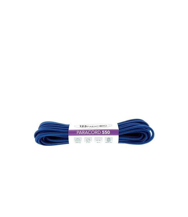 Paracord 550 tipo III Capri Blu - 10 mtr