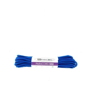 123Paracord Paracord 550 tipo III Greece Blu - 10 mtr