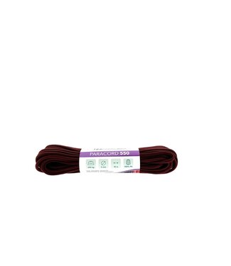 123Paracord Paracord 550 tipo III Copper Rosso - 10 mtr