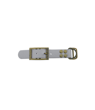 123Paracord Biothane adattatore 25MM Argento/Antiquariato Bronzo