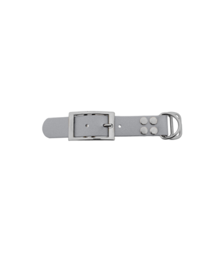 123Paracord Biothane adattatore 25MM Argento
