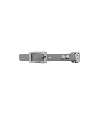 123Paracord Biothane adattatore 19MM Argento/Acciaio inox