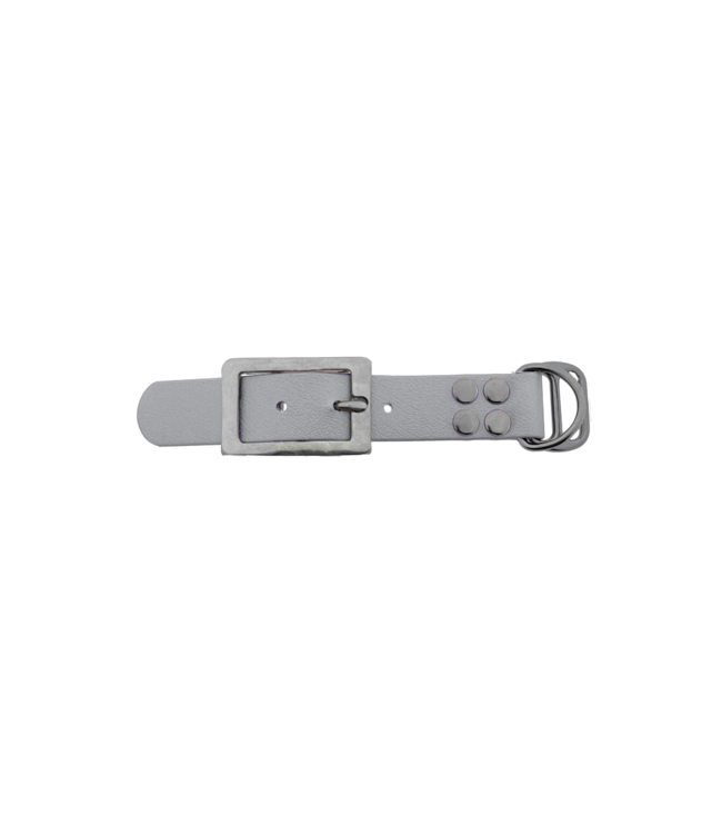 Biothane adattatore 25MM Argento/Acciaio inox