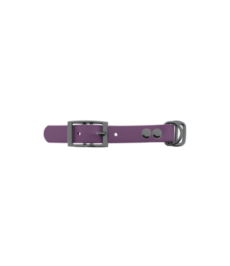 123Paracord Biothane adattatore 19mm Marvelous Mauve/Grigio