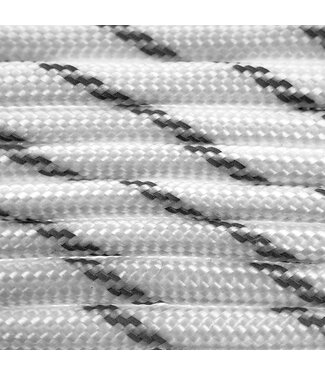 123Paracord Paracord 550 tipo III Bianco Reflective