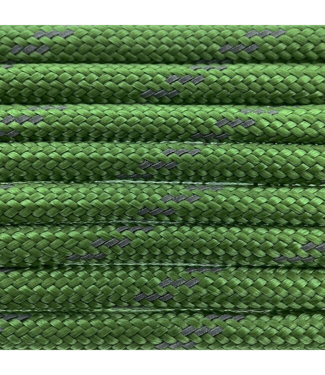 Paracord 550 tipo III Forest Verde Reflective