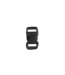 Plastica buckle 10MM Nero