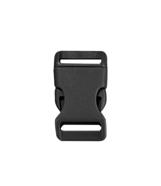 123Paracord Plastica buckle 20MM Nero