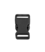 Plastica buckle 20MM Nero