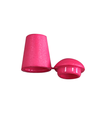 123Paracord cord end Rosa