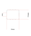 cord end Nero piatto