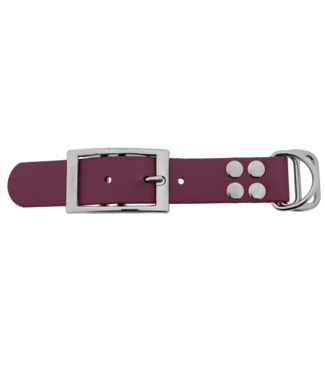 123Paracord Biothane adattatore 25MM vino Rosso