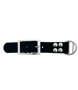 123Paracord Adattatore in pelle ingrassata 25MM Nero
