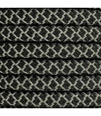 123Paracord 10MM PPM Corda Ultra reflective & Nero Diamond