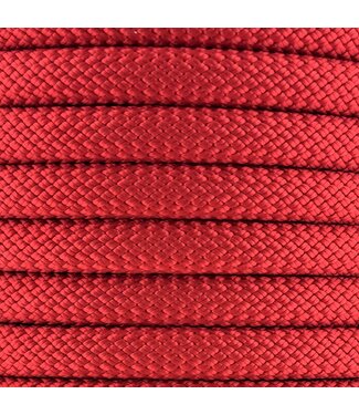 123Paracord 10MM Nylon Guinzaglio per cani Imperial Rosso Premium