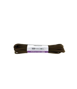 123Paracord Paracord 550 tipo III Coyote - 10 mtr