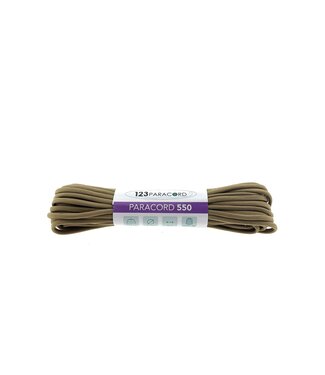 123Paracord Paracord 550 tipo III Oro - 10 mtr