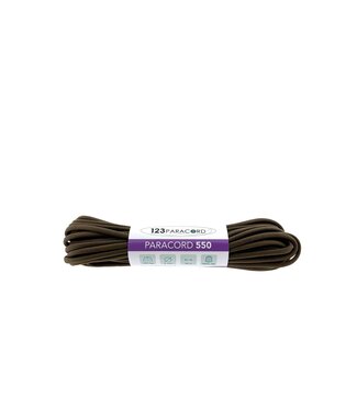 123Paracord Paracord 550 tipo III Oro Marrone - 10 mtr