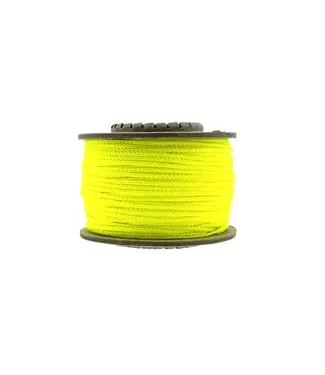 123Paracord Microcorde 1.4MM Ultra Neon Giallo - 40 mtr
