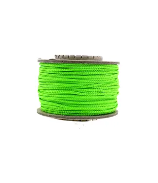 123Paracord Microcorde 1.4MM Ultra Neon Verde - 40 mtr