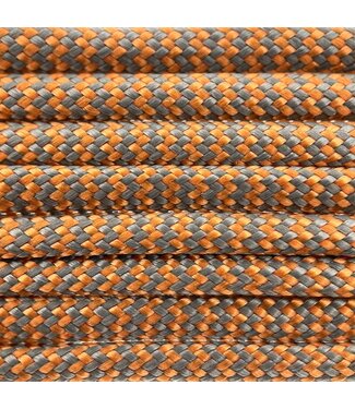 123Paracord Paracord 550 tipo III Arancione / Grigio Shockwave